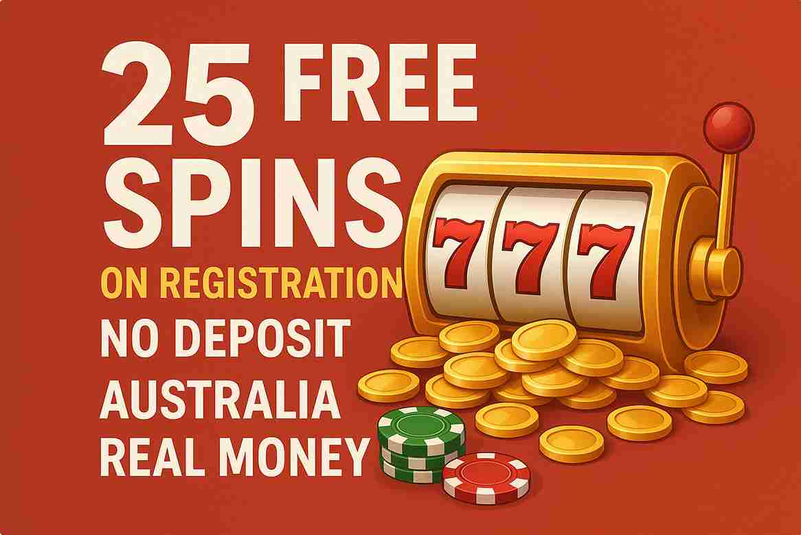 25 free spins on registration no deposit australia